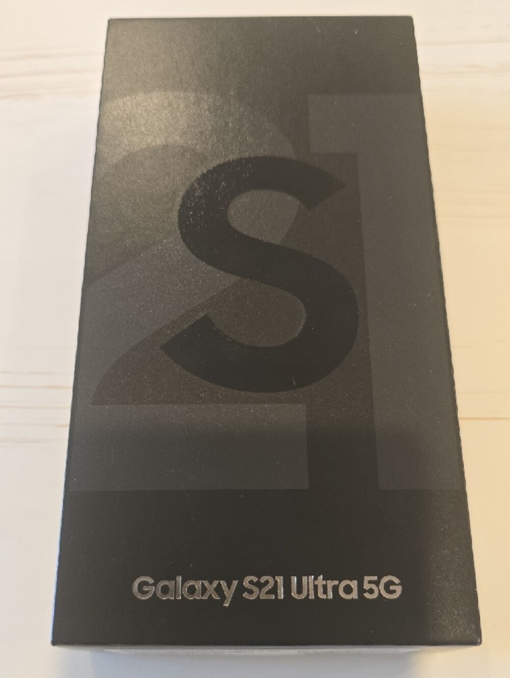Samsung Galaxy S21 Ultra 5G Black Empty Box